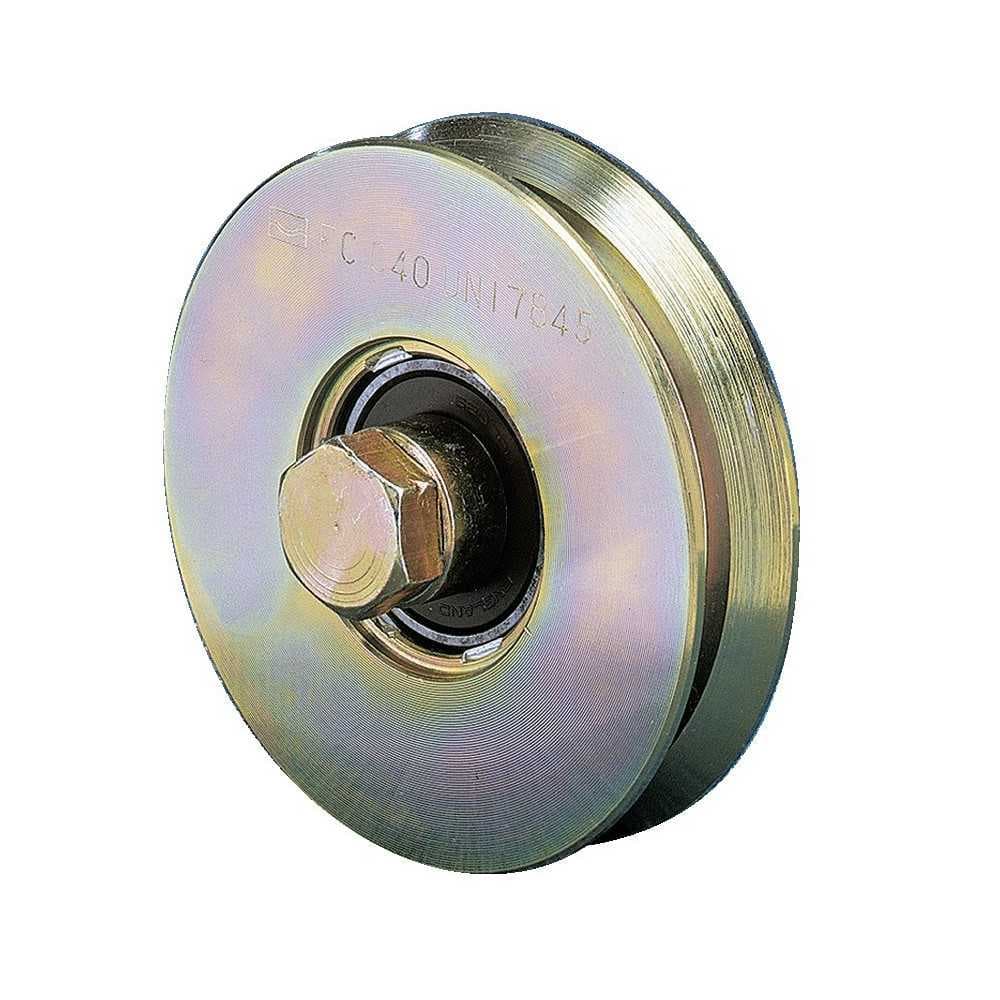 GALET SUPERIEUR EN TIGE 80MM